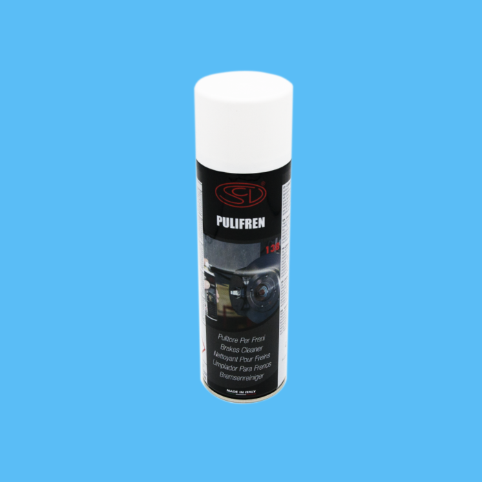 PULIFREN Sbloccante multiuso per freni veicoli Con spruzzo forte Elimina sporco, grasso, catrame Non lascia residui Non intacca gomma o plastica accessori spray bici e moto