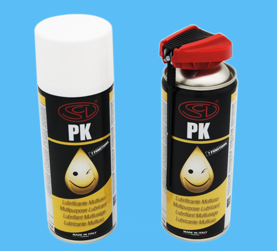 SBLOCCANTE UNIVERSALE MULTIUSO PK Sbloccante multiuso, Lubrificante, Detergente, Idrorepellente, Antiruggine, Anticongelante, uso marino, 400 ml