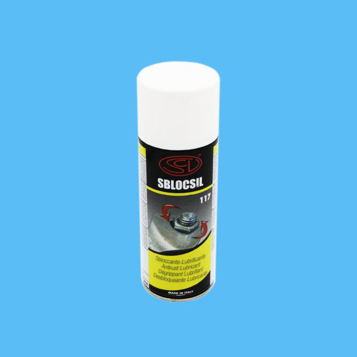 SBLOCSIL Spray Lubrificante Disossidante per contatti Idrorepellente accessori spray bici e moto